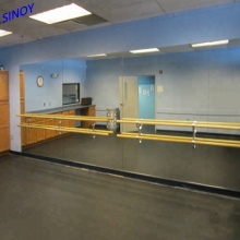 Vinyl Backed Safety Mirror with CAT II film For cabinet commercial applications