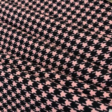 Hound Tooth Check Printed Fabric
