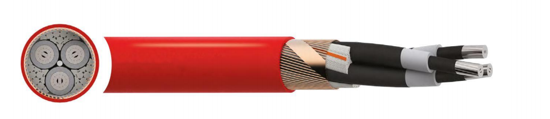 Трехжильные небронированные алюминиевые проводники 6,35/11(12)кВ 6.35/11(12)kV Three Core Unarmoured Aluminium Conductors
