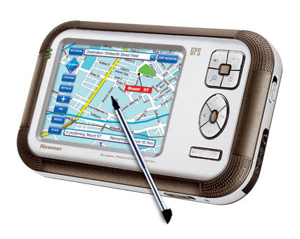 Newsmy Car GPS Navigation System S600: It is also a MP3 / Video player