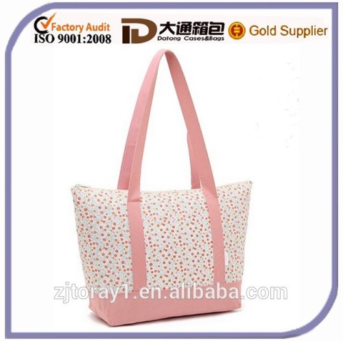 large capacity shopping bags polyester woman handbag wholesale