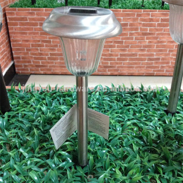 new product stainless steel garden solar lighting