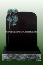 Absolute Black upright granit Monument