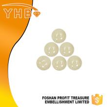 YHB Bulk discount shiny Olivine Yellow neckline rhinestone applique designs for sash