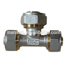 Brass Compression fitting for PE pipe