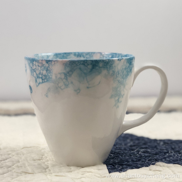 Hand painted ceramic daily use water mug