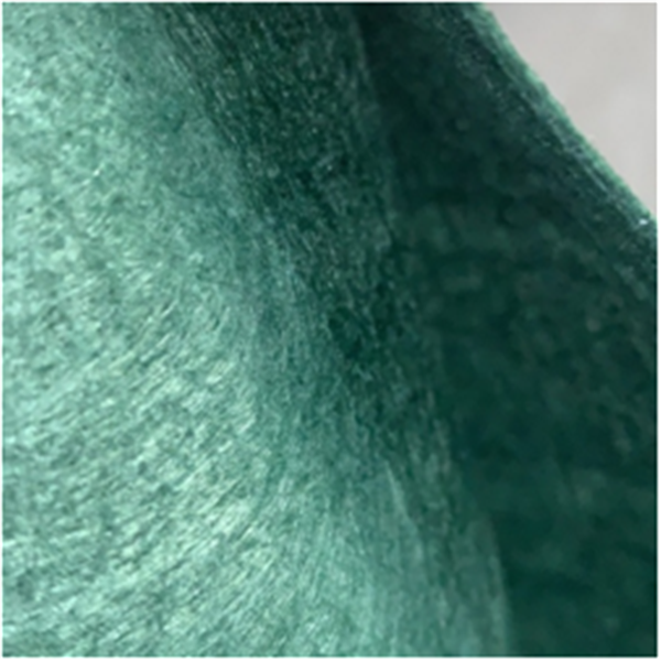 Needled nonwoven polyester