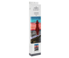 DIAMOND PAINTING KITS: Discover the Sparkle of a Light House Art Project