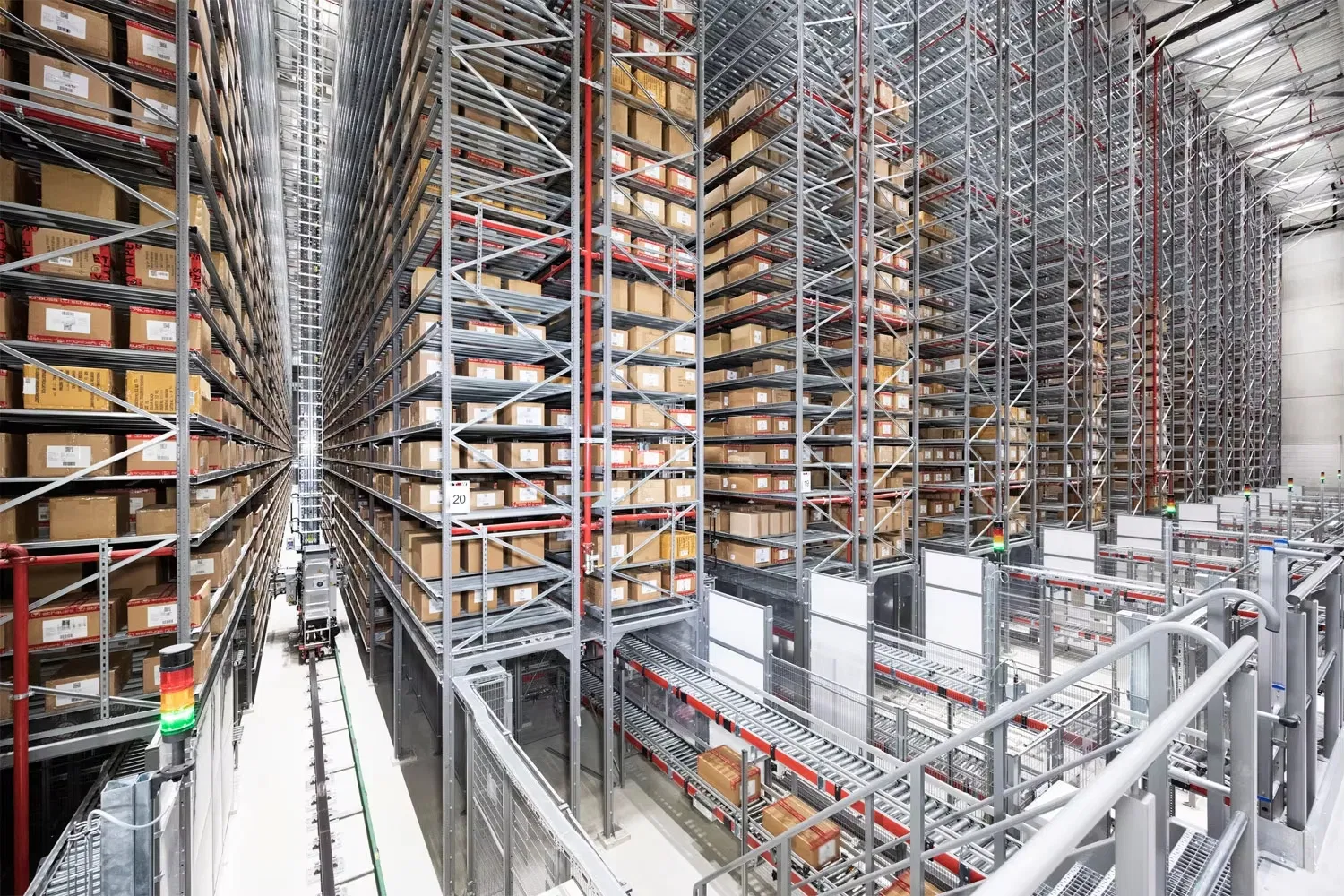 Smart Device Warehouse Vertical Racking Systems Factory Intelligent Equipment Asrs