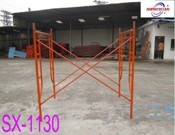 Paint color H-frame scaffold