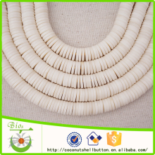 Donut rondelle tagua nut seed jewelry beads wholesale