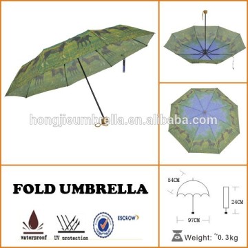 Women Lady Umbrella Mini Compact Windproof Waterproof Handbag Folding Umbrella