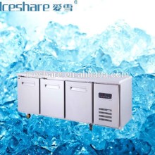 3 Door Stainless steel Commercial Undercounter Refrigerator/Chiller Refrigerator/Under Bar Refrigerator