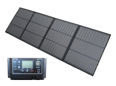 Split Water Cooling Vest Solar Power Supply Kit