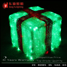 Christmas gift ideas flashing box light felt christmas decoration