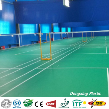 Top rated Litchi Sand Badminton Flooring with BWF Certification