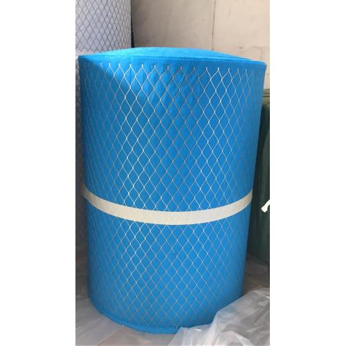 Coarse filter laminated filter media roll