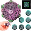 Multi-Functional Spinner DND Dice – Premium Color-Shifting D&D Monster Themed Cube Spinner Dice Cube for TTRPG, Dungeon Masters