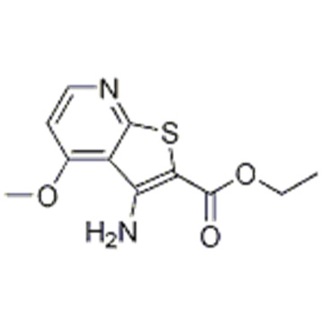 Ester éthylique de l&#39;acide 3-amino-4-méthoxythiéno [2,3-b] pyridine-2-carboxylique CAS 338773-61-8