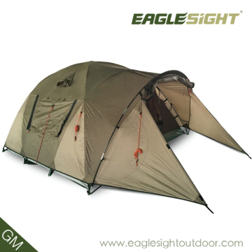 Camping tent logo print