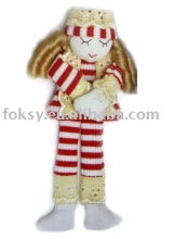 fabric doll,garment accessory