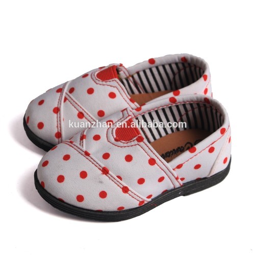 Wholesale cheap PVC comfortable funny baby canvas shoes