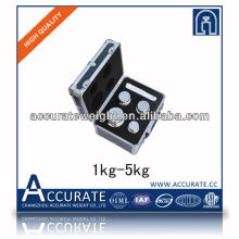1kg-50kg OIML Standard F1 class non-magnetism stainless steel weight set