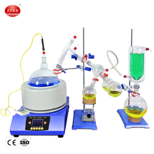 Short Path Fractional Vacuum Distillation System Lab