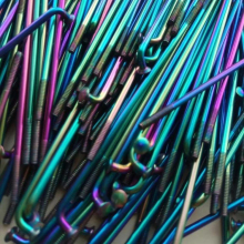 Bicycle and motorbike Titanium Spokes
