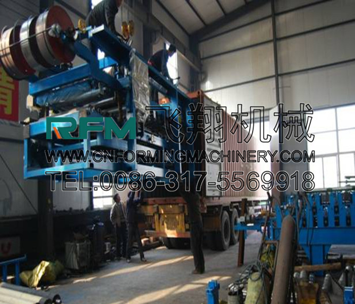 FX rock wool sandwich panel making line machine