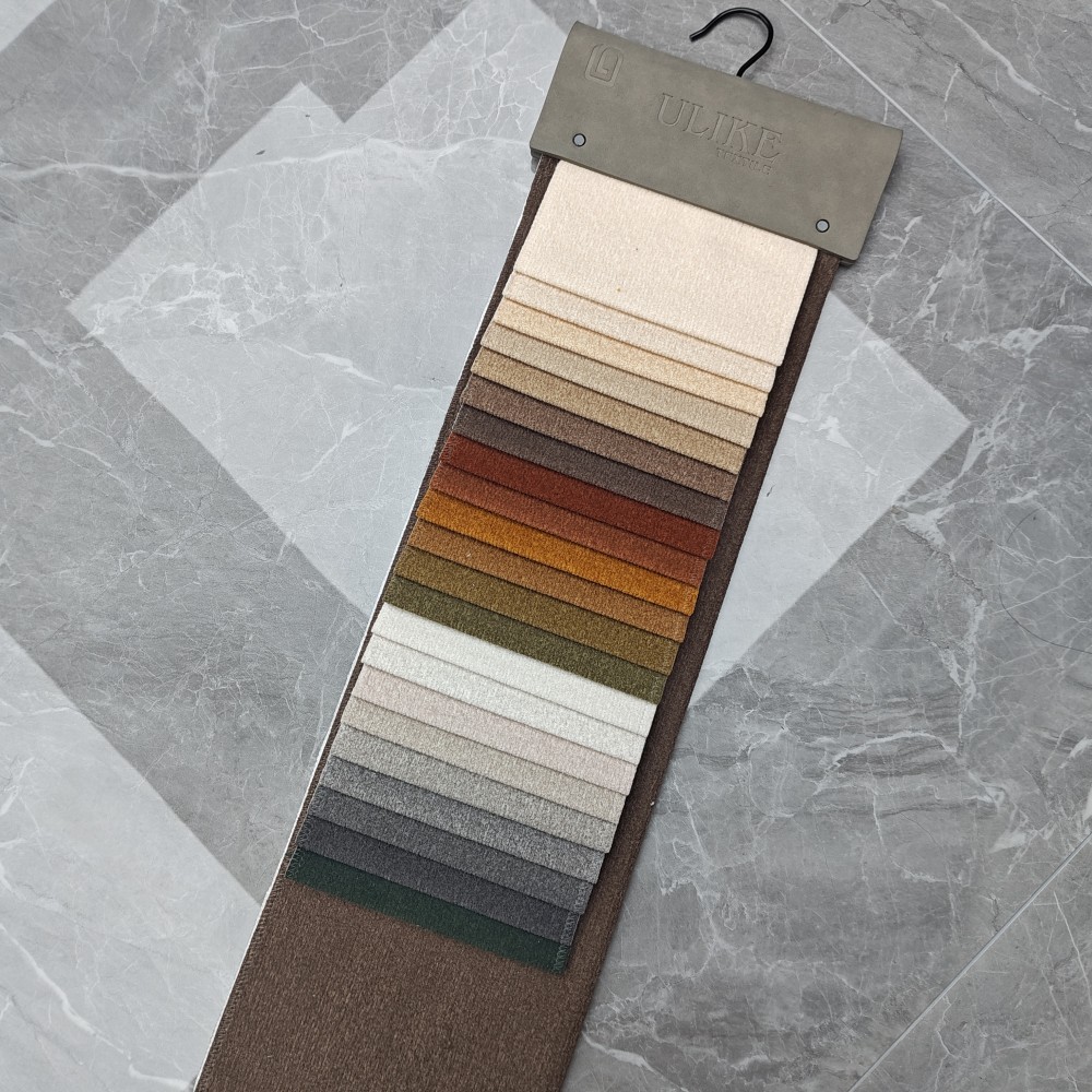 پارچه مخملی پلی استر بادوام برای مبل Durable Polyester Velvet Fabric for Sofa