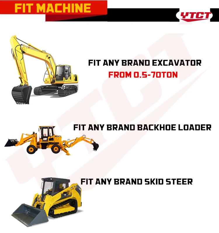 Open Type Hydraulic Rock Breaker with Good Production Rates Service Manual for Many Services