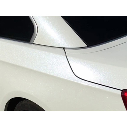 I-Metallic Diamond Matte White Car Wrap Vinyl