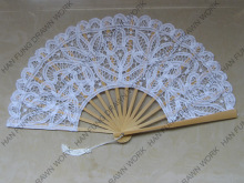 high quality wedding folding fans by battenburg lace