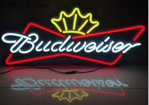 Budweiser-neonreclame