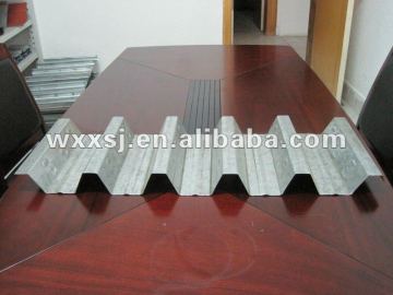 corrugated galvanized steel floor decking sheet