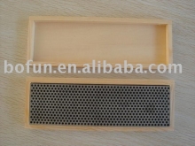 Diamond sharpener in wooden box