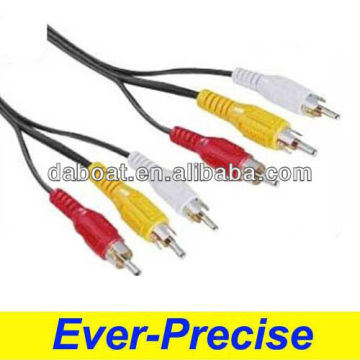 3 rca wire harness