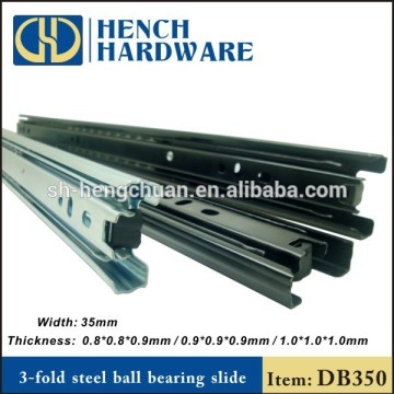 Living room furniture full extension drawer slide triple extension