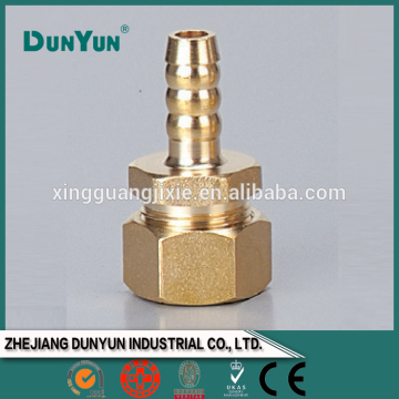 Brass hose coupler