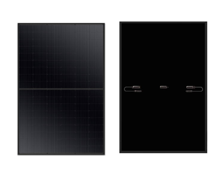 High efficiency black frame solar panel mono 410w