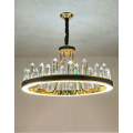 Lampes suspendues modernes en cristal LEDER