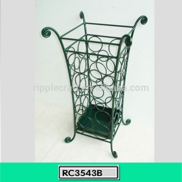Vintage Garden Umbrella Holder Wrought Iron