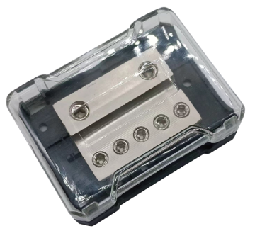 4-Way Car Audio Stereo Amp Splitter Distribution Block
