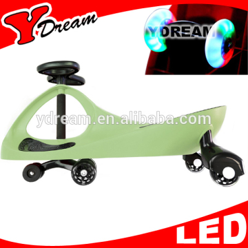 Sale Top Flashing PU Wheels Swivel car With LED PU Wheels