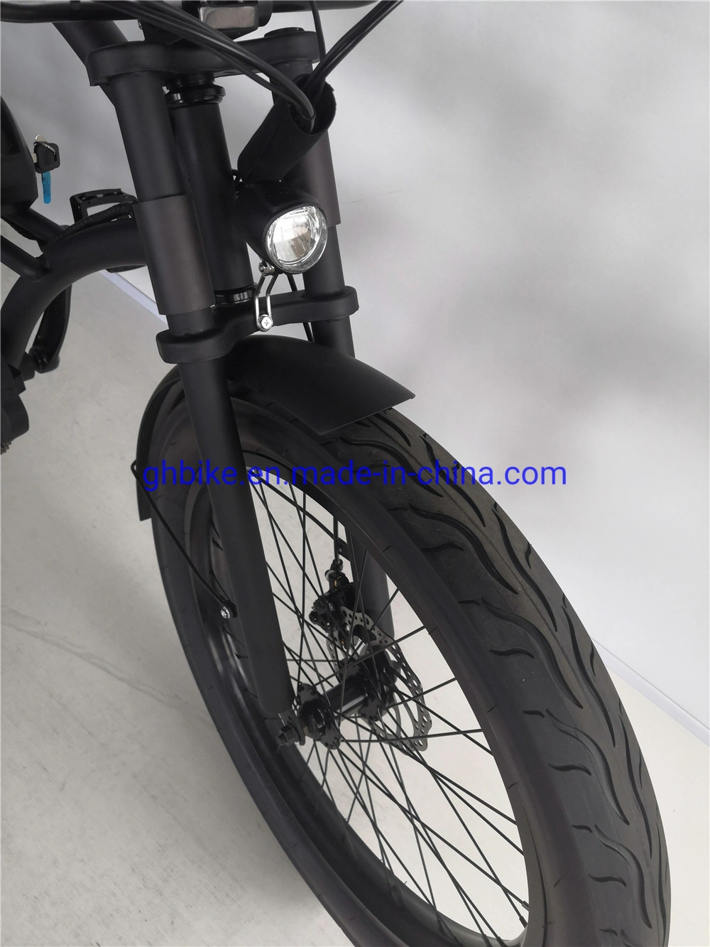 750W Beach Vintage Cruiser Retro Style Fat Tire E Bike