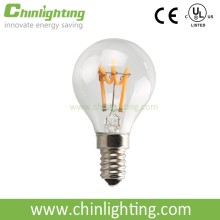 Globe light 2200k warm white color led globe flexible light filament e27 e14