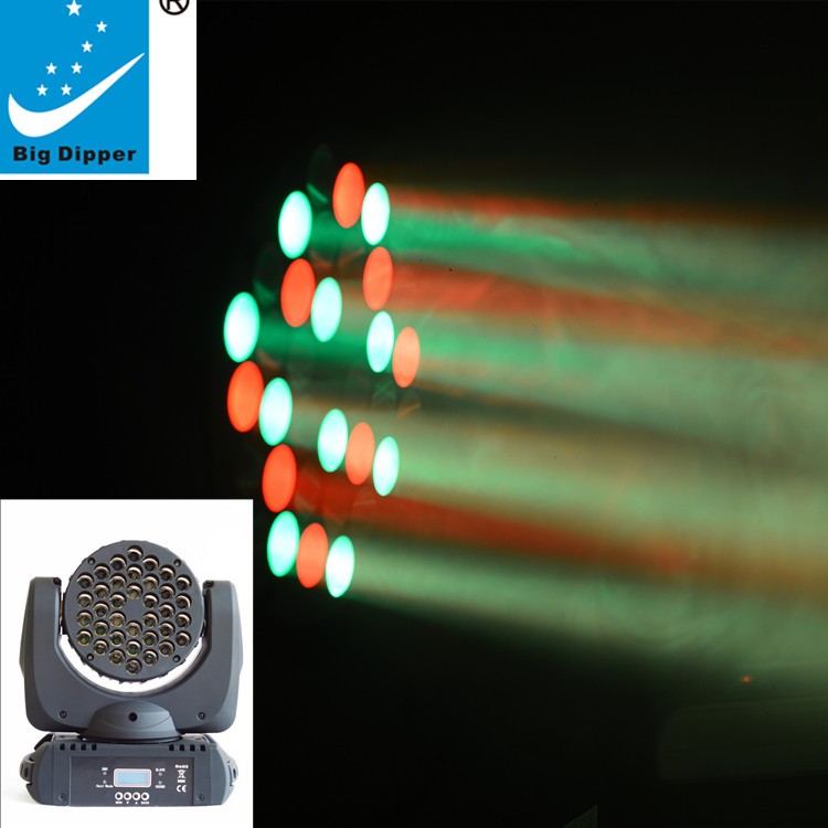 36*3W LED Moving Head Beam Wash light LM108 Stage Led Light Moving Head Light