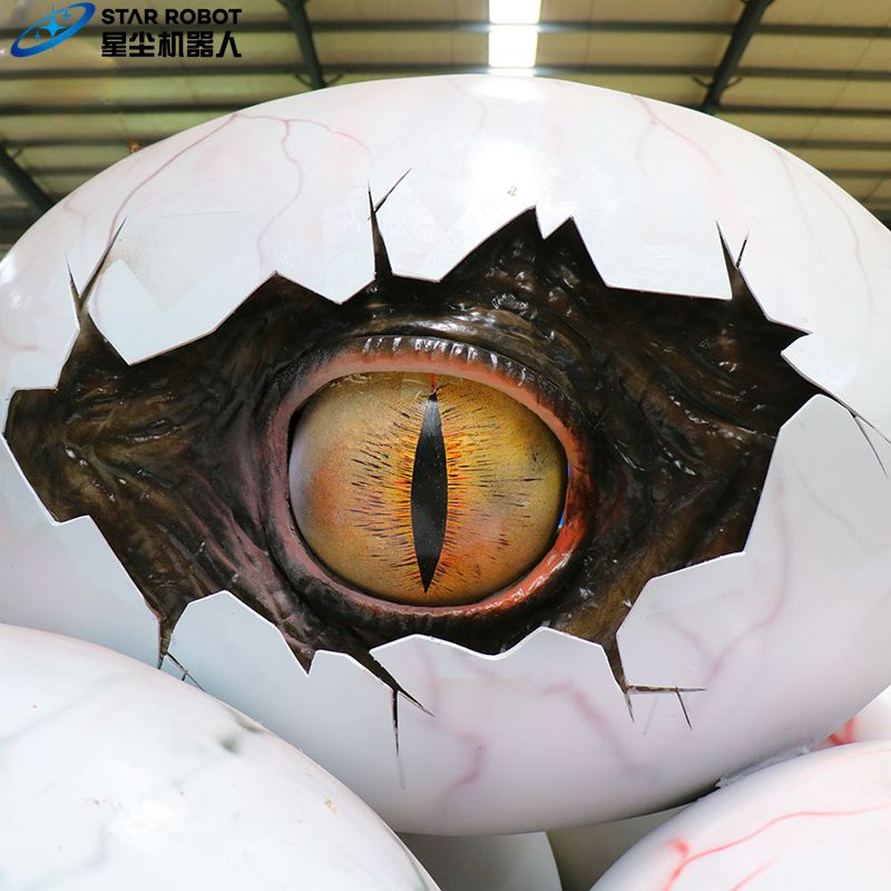 Mata Dinosaurus Animatronik Hidup Lifelike Animatronic Dinosaur Eye