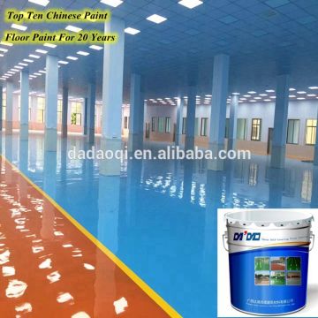 High quality cheap Building material floor paint Storage Car parking Epoxy flooring coating